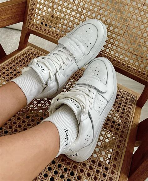 celine white sneakers womens|Celine high heels.